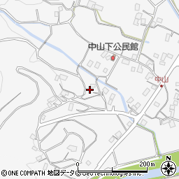 長崎県東彼杵郡川棚町中山郷282-1周辺の地図