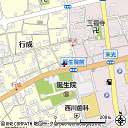 佐賀県鹿島市行成2105-1周辺の地図