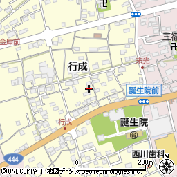 佐賀県鹿島市行成2159周辺の地図