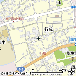 佐賀県鹿島市行成2296周辺の地図