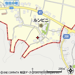 佐賀県嬉野市塩田町大字谷所甲2236周辺の地図