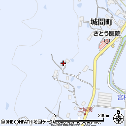 長崎県佐世保市城間町841-2周辺の地図
