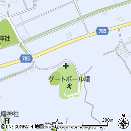 福岡県みやま市高田町下楠田1320周辺の地図