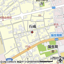佐賀県鹿島市行成2157-2周辺の地図