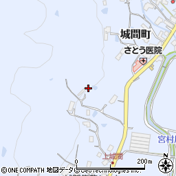 長崎県佐世保市城間町841-1周辺の地図