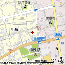 佐賀県鹿島市行成2206-1周辺の地図