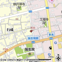 佐賀県鹿島市行成2197周辺の地図
