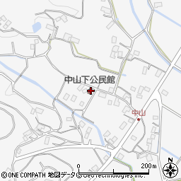 長崎県東彼杵郡川棚町中山郷784-1周辺の地図