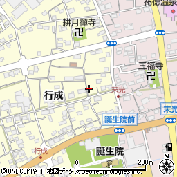佐賀県鹿島市行成2207-1周辺の地図