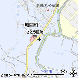 長崎県佐世保市城間町962周辺の地図