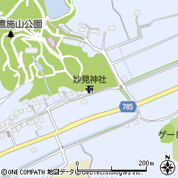 福岡県みやま市高田町下楠田457周辺の地図