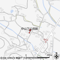 長崎県東彼杵郡川棚町中山郷785周辺の地図