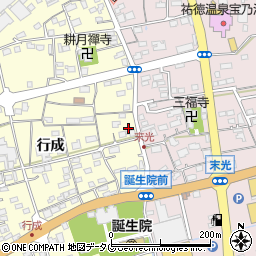 佐賀県鹿島市行成2216-1周辺の地図