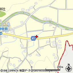 佐賀県嬉野市塩田町大字谷所甲3033-1周辺の地図
