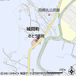 長崎県佐世保市城間町961周辺の地図