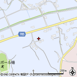 福岡県みやま市高田町下楠田954-2周辺の地図