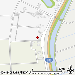 福岡県みやま市高田町江浦1673周辺の地図