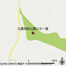 大分県玖珠郡九重町湯坪612-1周辺の地図