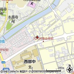 佐賀県鹿島市行成1724-5周辺の地図