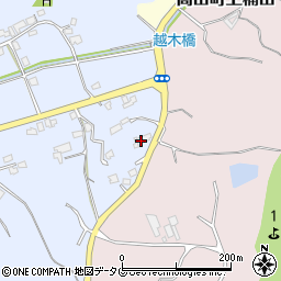 福岡県みやま市高田町下楠田866周辺の地図
