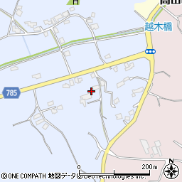 福岡県みやま市高田町下楠田932周辺の地図