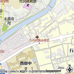 佐賀県鹿島市行成1718-4周辺の地図