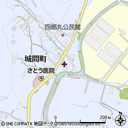 長崎県佐世保市城間町989-2周辺の地図