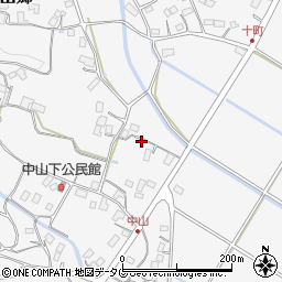 長崎県東彼杵郡川棚町中山郷227周辺の地図