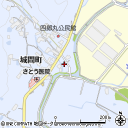 長崎県佐世保市城間町995周辺の地図