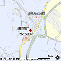 長崎県佐世保市城間町984周辺の地図