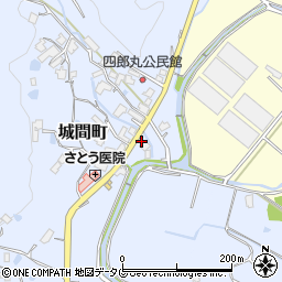 長崎県佐世保市城間町989周辺の地図