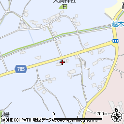 福岡県みやま市高田町下楠田936周辺の地図