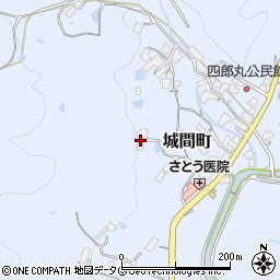 長崎県佐世保市城間町1105周辺の地図