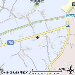 福岡県みやま市高田町下楠田930周辺の地図