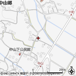 長崎県東彼杵郡川棚町中山郷225周辺の地図