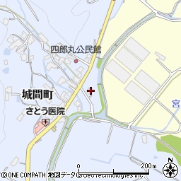 長崎県佐世保市城間町996周辺の地図