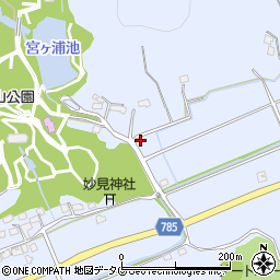 福岡県みやま市高田町下楠田432周辺の地図