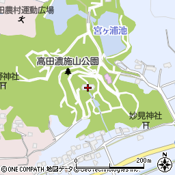 福岡県みやま市高田町下楠田512周辺の地図