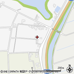 福岡県みやま市高田町江浦1661周辺の地図