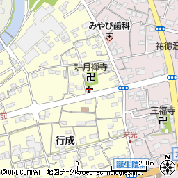 佐賀県鹿島市行成2504-1周辺の地図