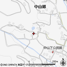 長崎県東彼杵郡川棚町中山郷693周辺の地図