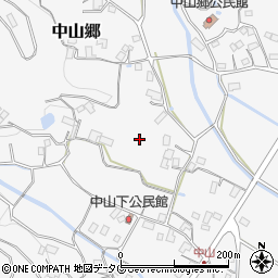 長崎県東彼杵郡川棚町中山郷周辺の地図