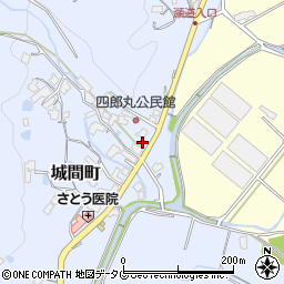 長崎県佐世保市城間町1002周辺の地図