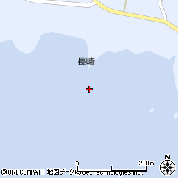 長崎周辺の地図