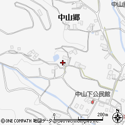 長崎県東彼杵郡川棚町中山郷761周辺の地図
