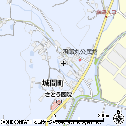 長崎県佐世保市城間町1030-1周辺の地図