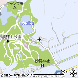 福岡県みやま市高田町下楠田419周辺の地図