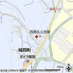 長崎県佐世保市城間町1023周辺の地図