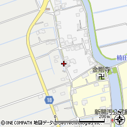 福岡県みやま市高田町江浦1423周辺の地図