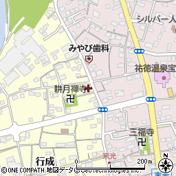 佐賀県鹿島市行成2520周辺の地図